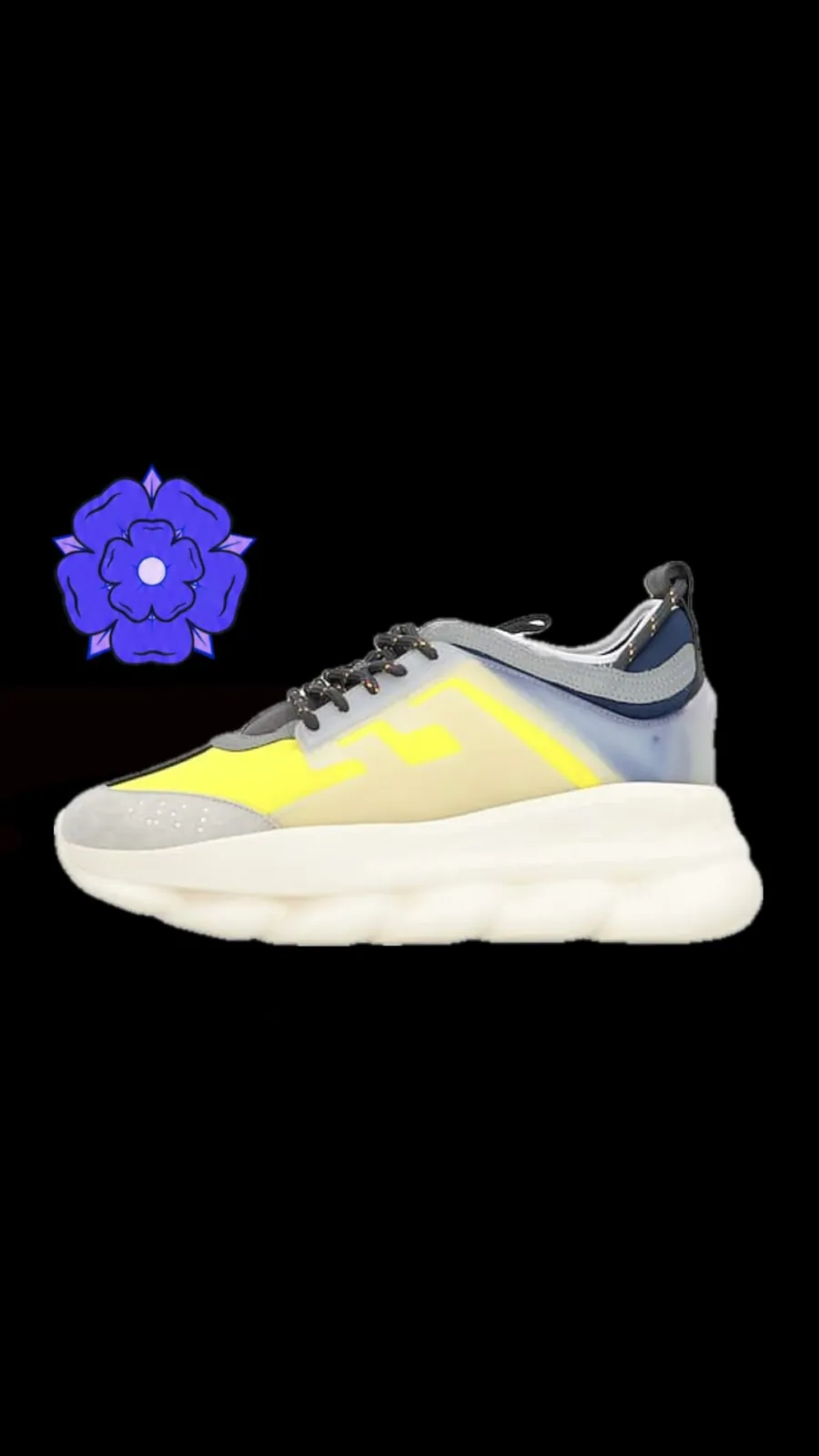Versace Chain Reaction Bluette / Gold Precomandă - imaginea principală