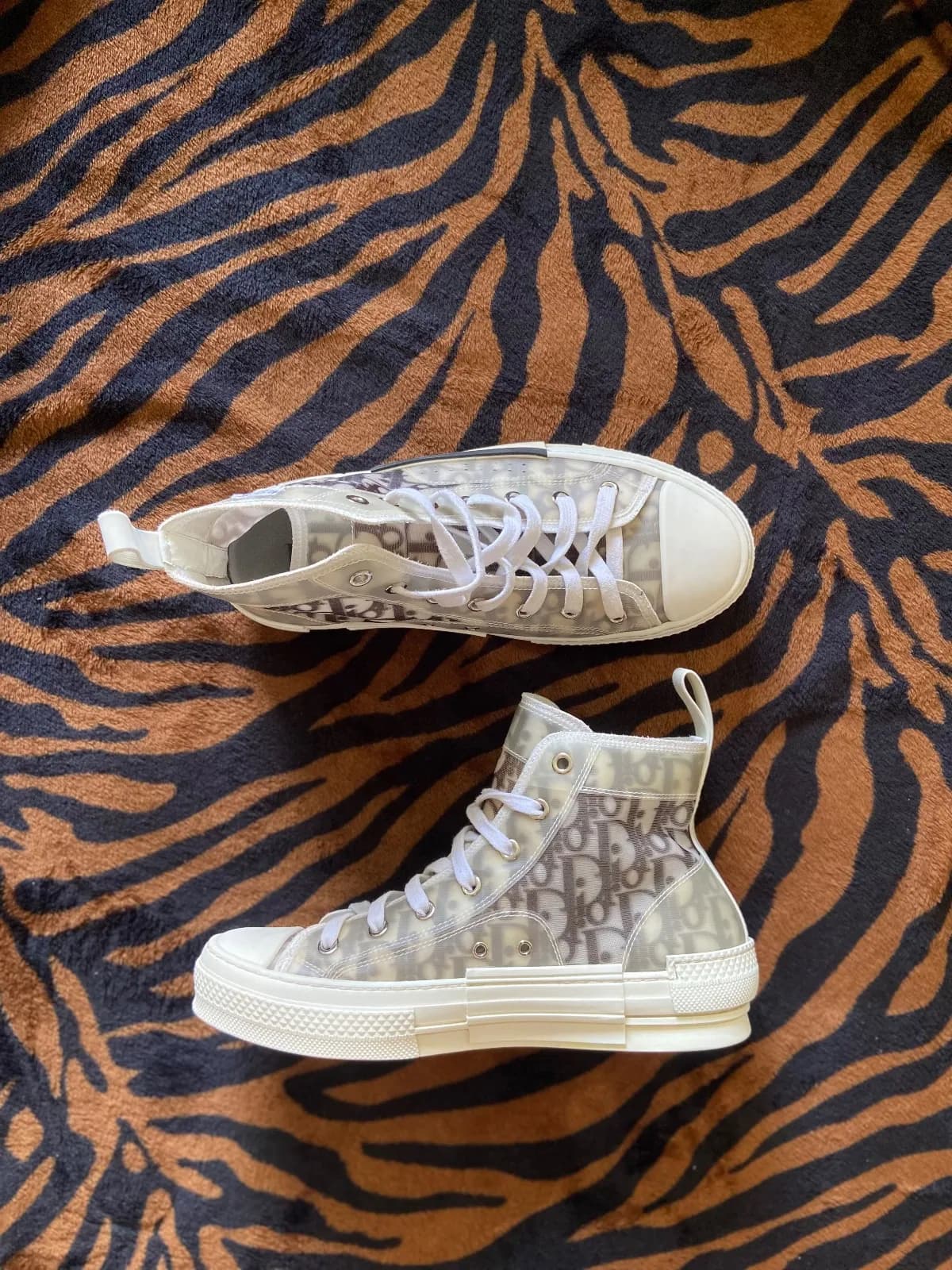 Dior B23 High Top Logo Oblique - imaginea 2