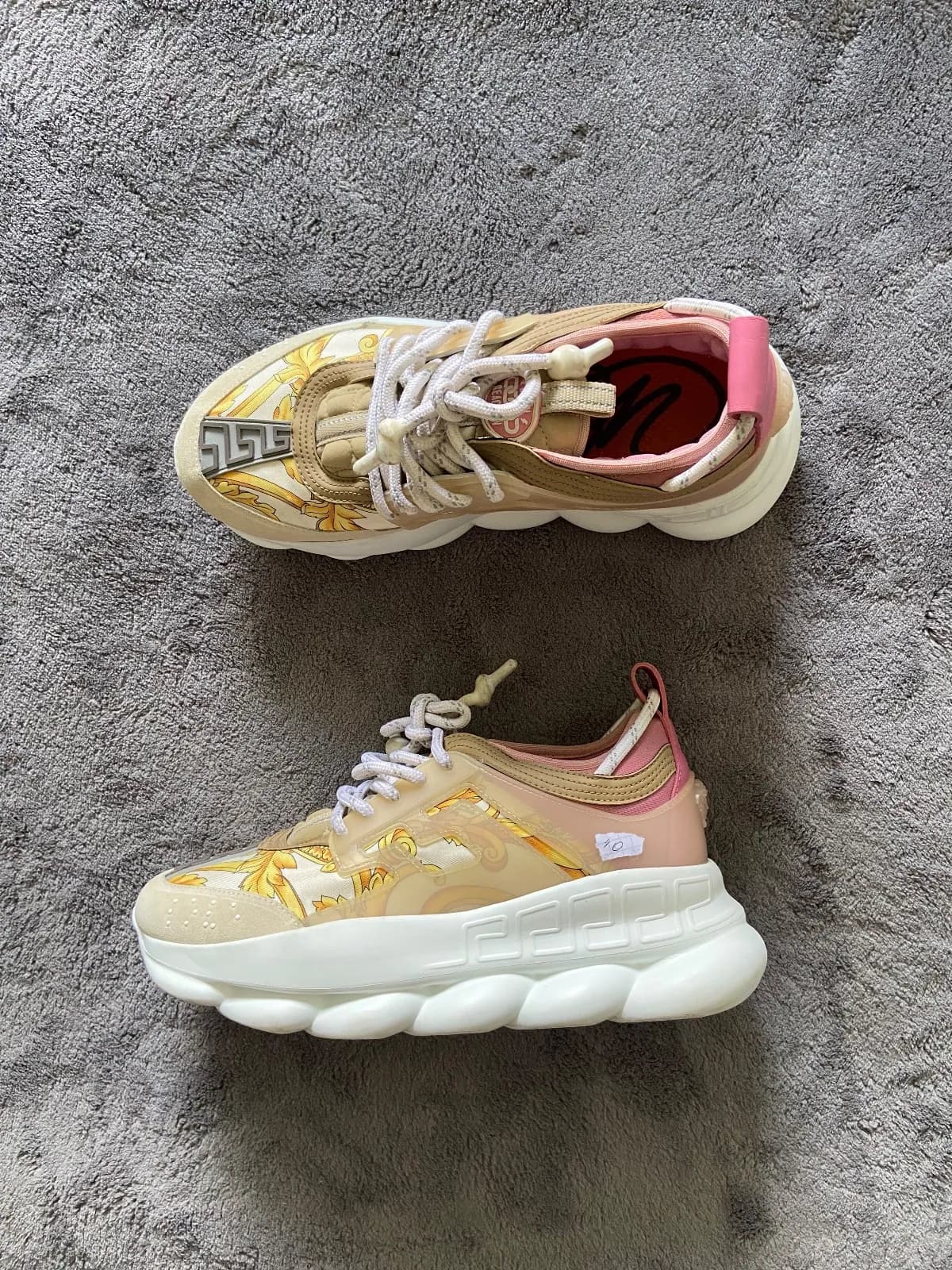 Versace Chain Reaction Black / Multi - imaginea 4