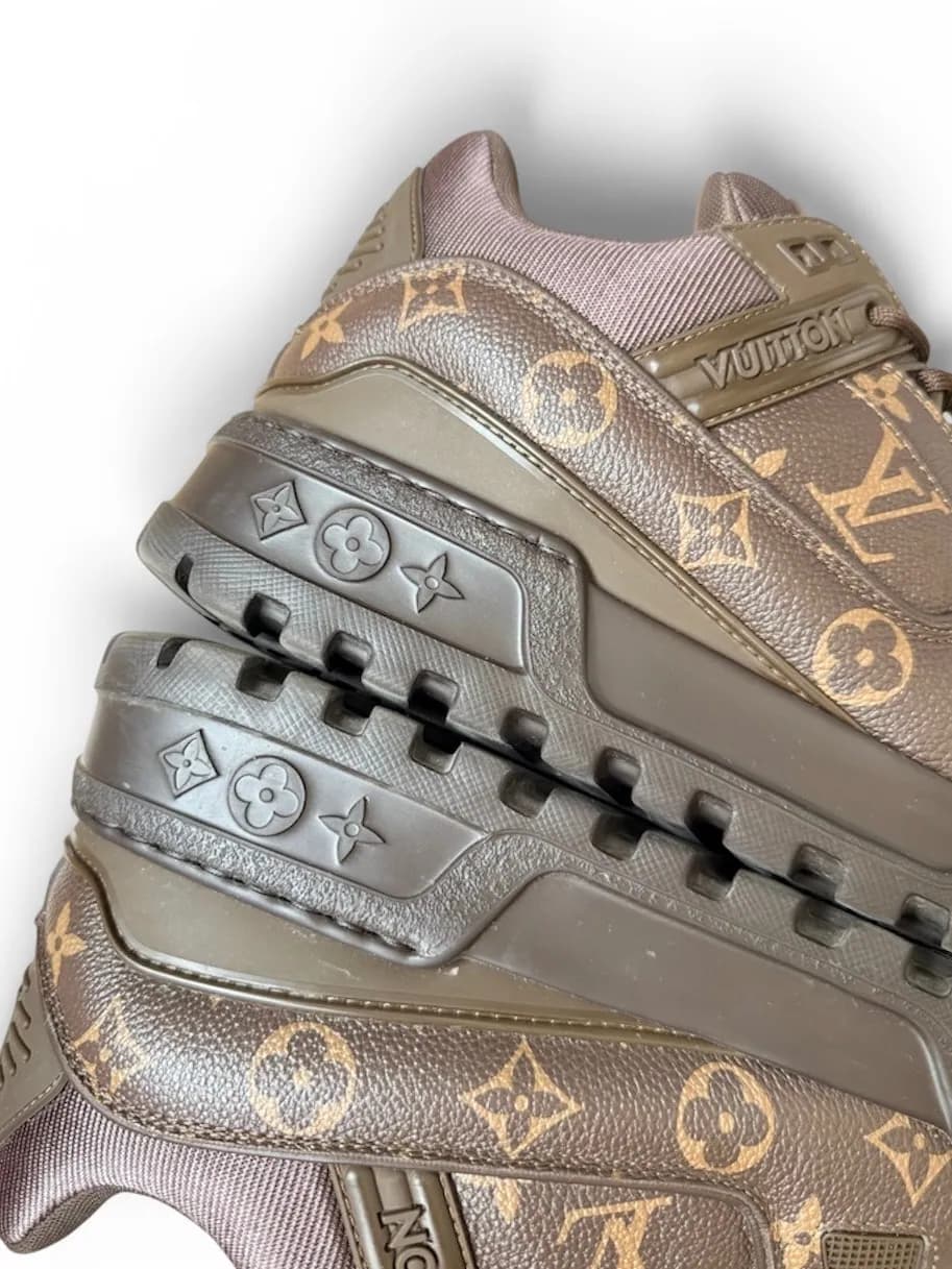 Louis Vuitton LV Trainer Maxi Sneaker Black - imaginea 3