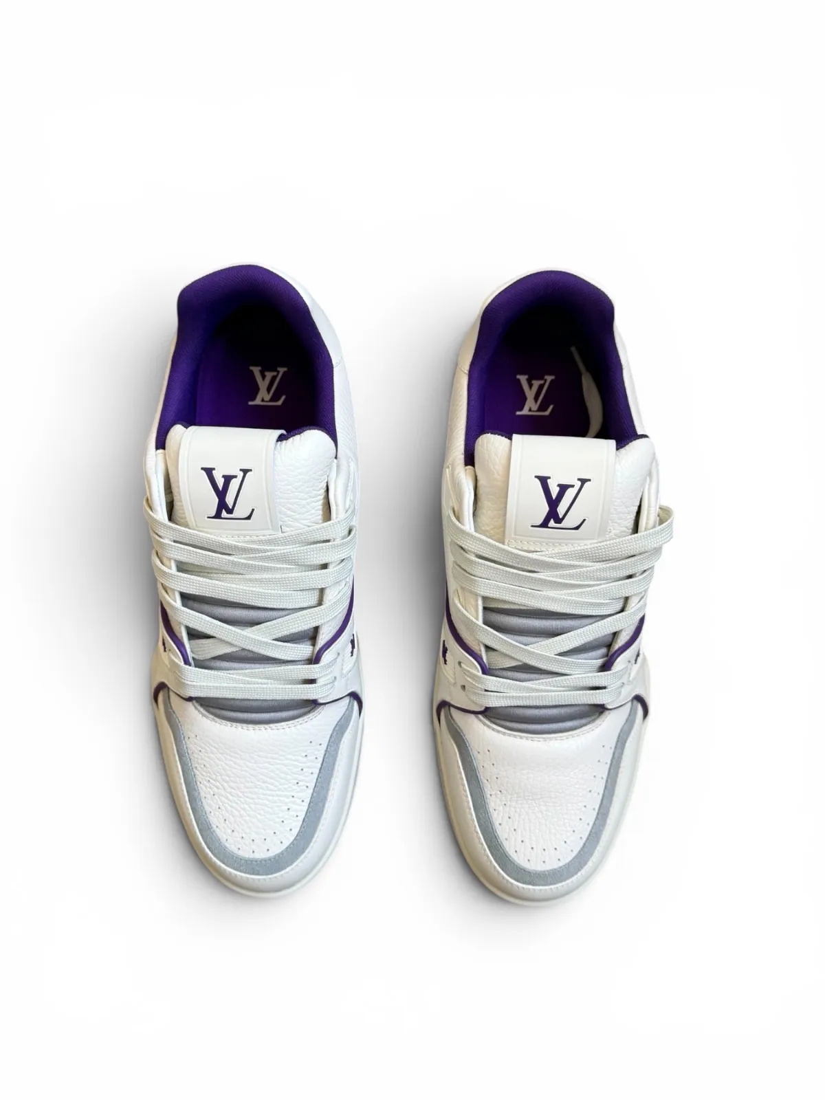 Louis Vuitton LV Trainer Sneaker White / Green - imaginea 2