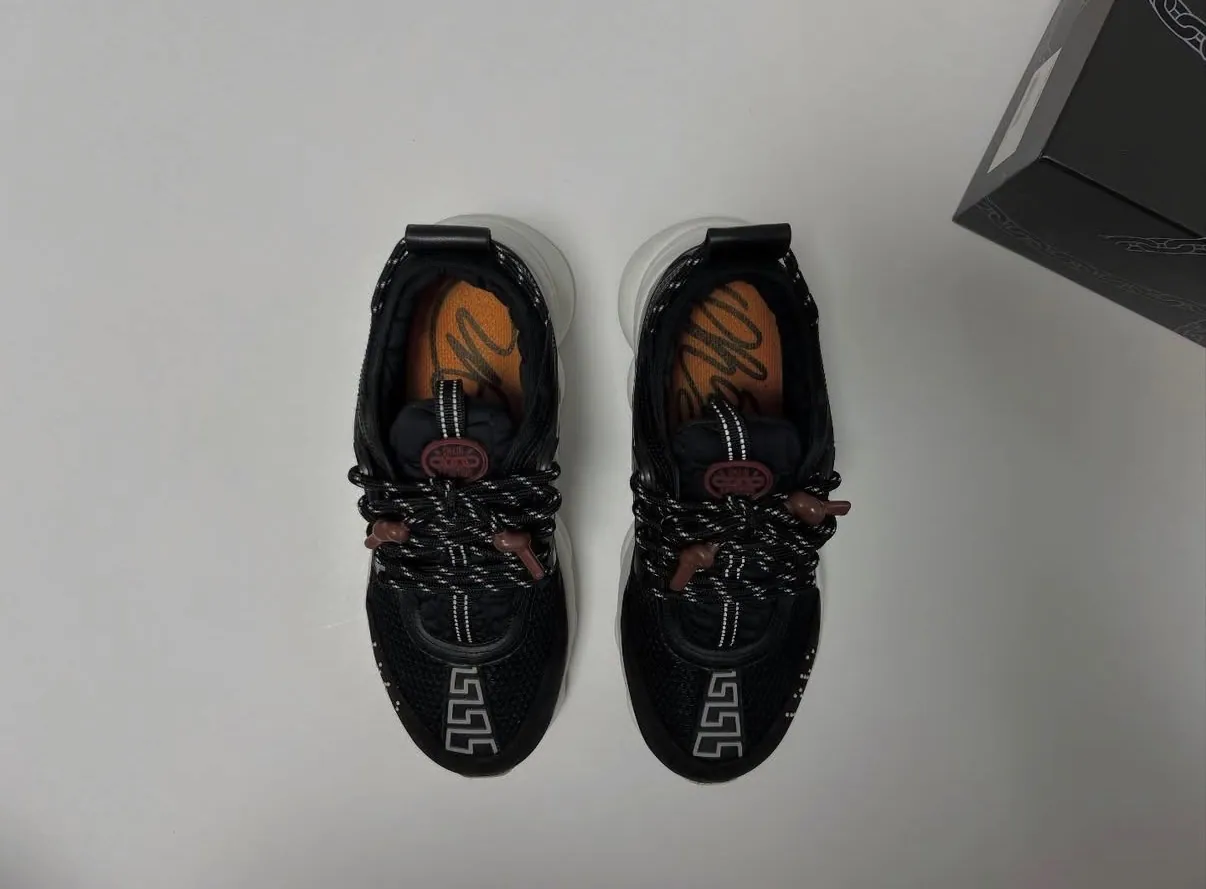 Versace Chain Reaction Black / Multi - imaginea 3