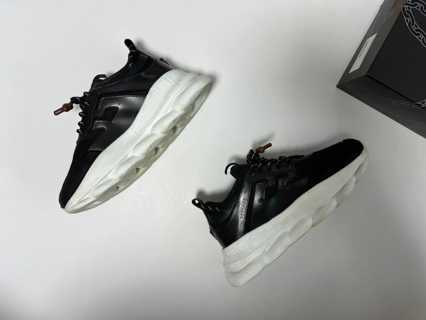 Versace Chain Reaction Black / Multi - imaginea 2