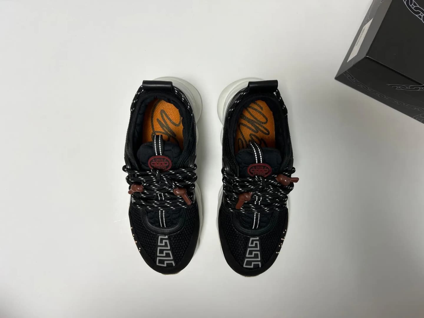 Versace Chain Reaction Black / Multi - imaginea 3