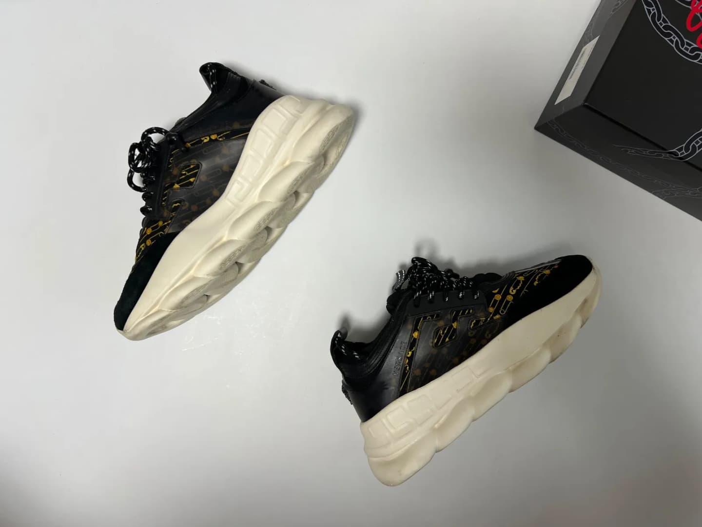 Versace Chain Reaction Black / Multi - imaginea 2