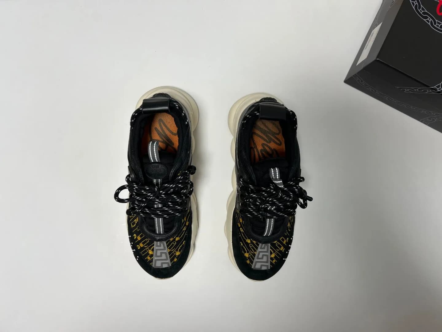 Versace Chain Reaction Black / Multi - imaginea 3