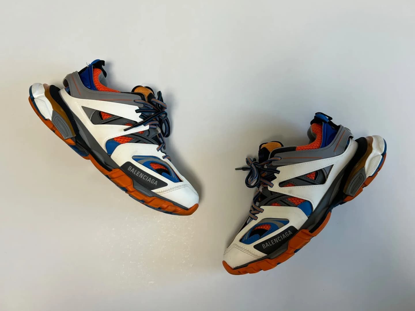 Balenciaga Track White / Orange