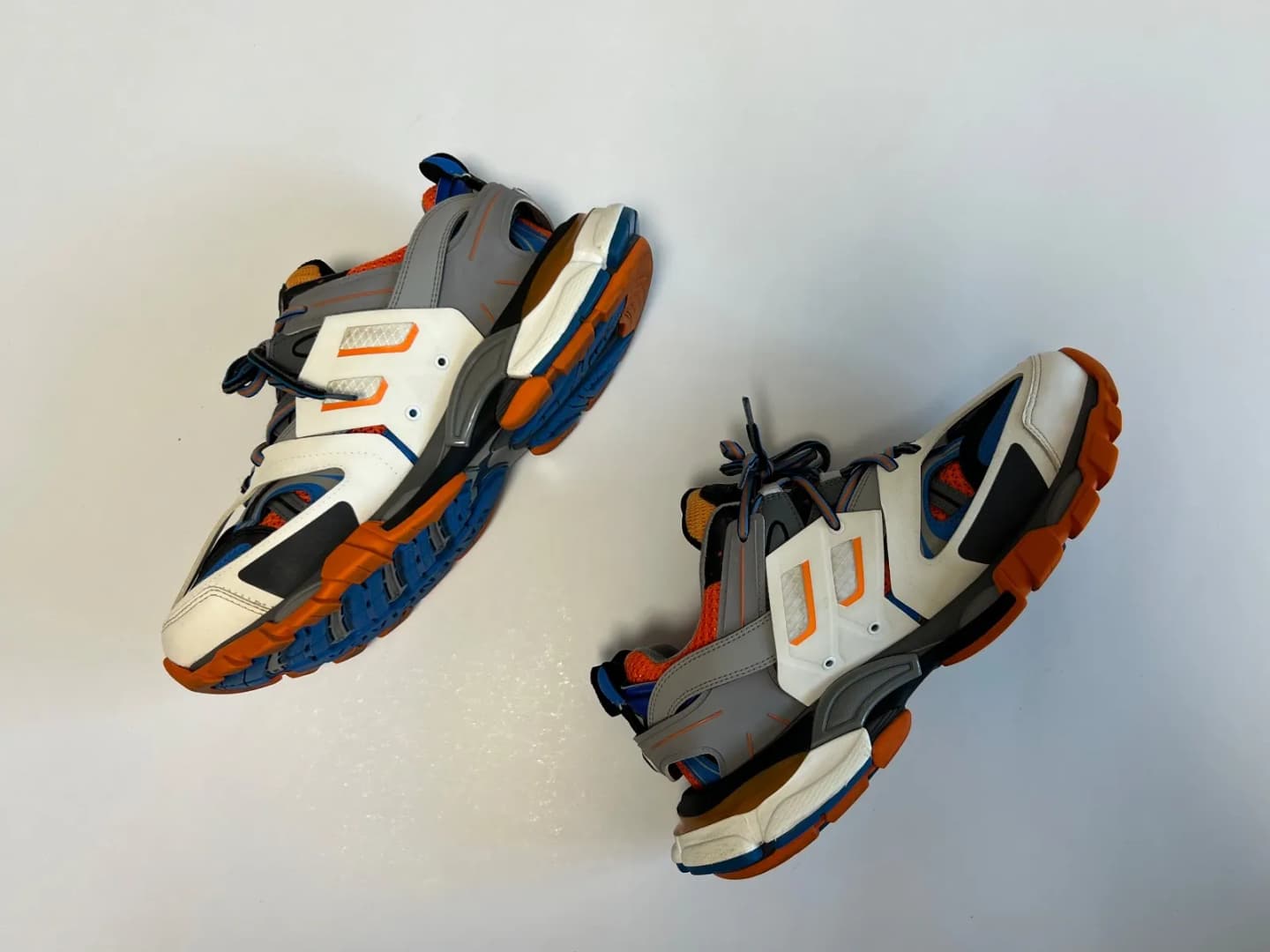 Balenciaga Track White / Orange - imaginea 2