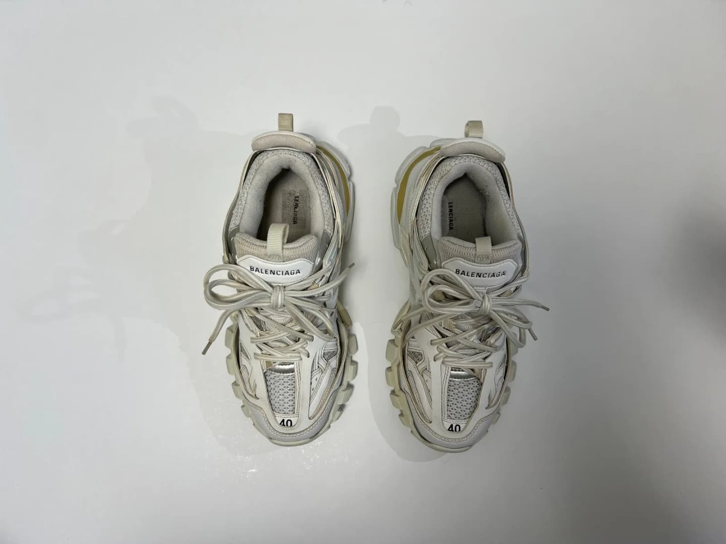 Balenciaga Track White / Orange - imaginea 3