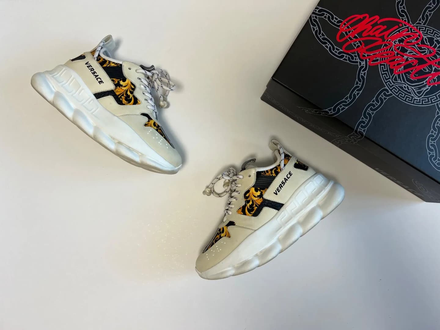 Versace Chain Reaction Black / Multi