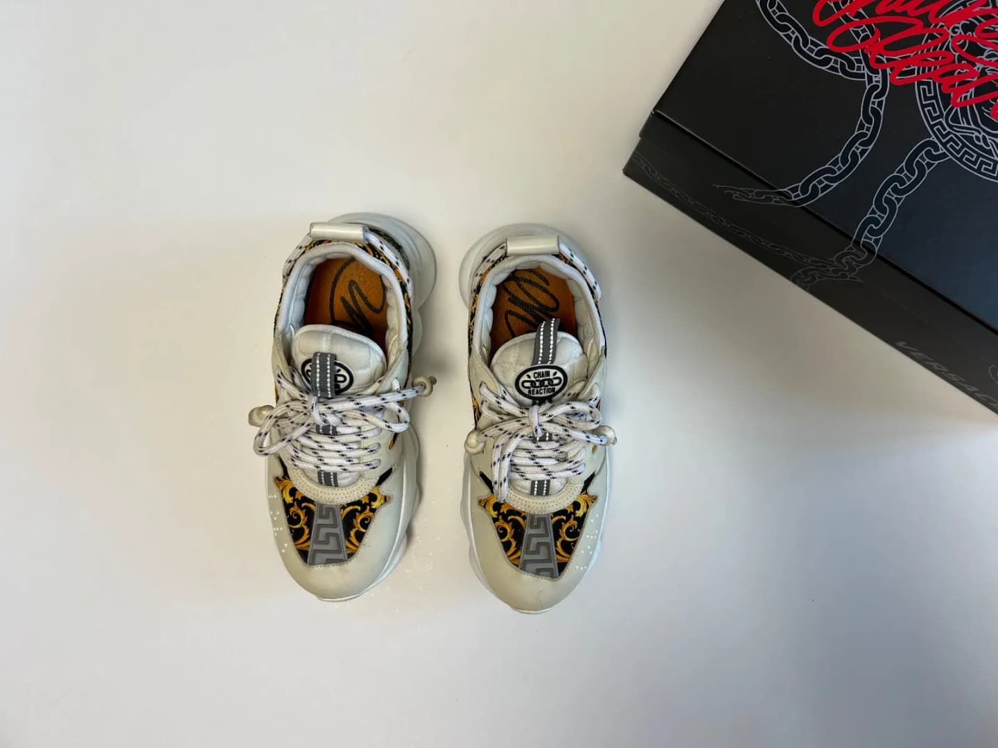 Versace Chain Reaction Black / Multi - imaginea 3