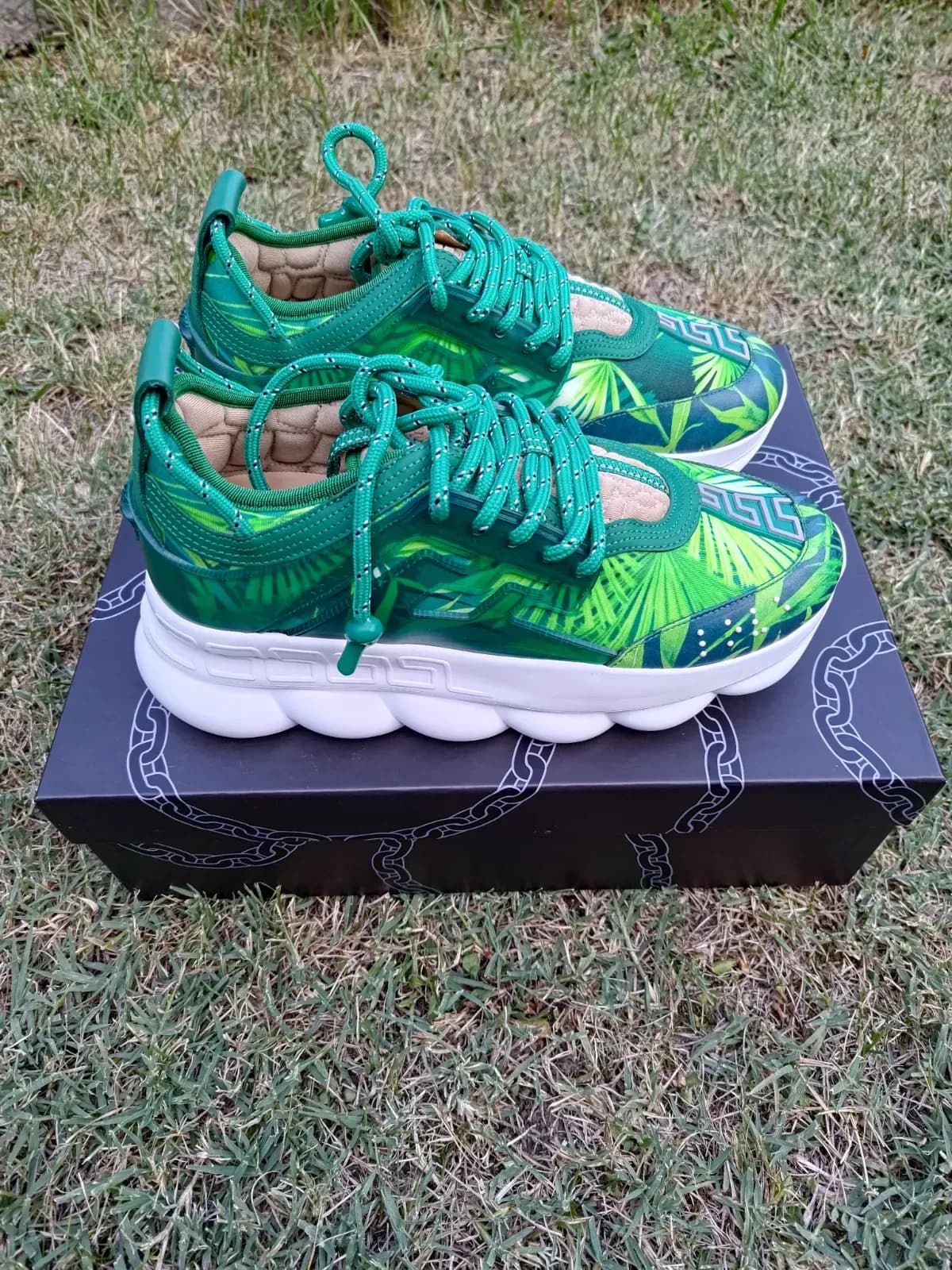 Versace Chain Reaction Black / Multi - imaginea 2