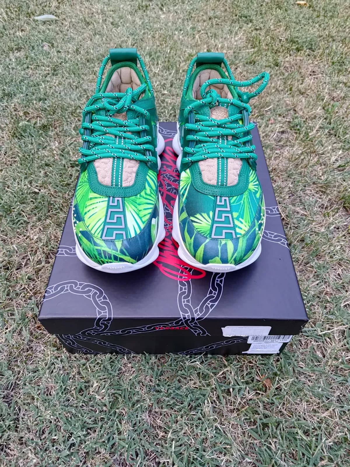 Versace Chain Reaction Black / Multi - imaginea 3