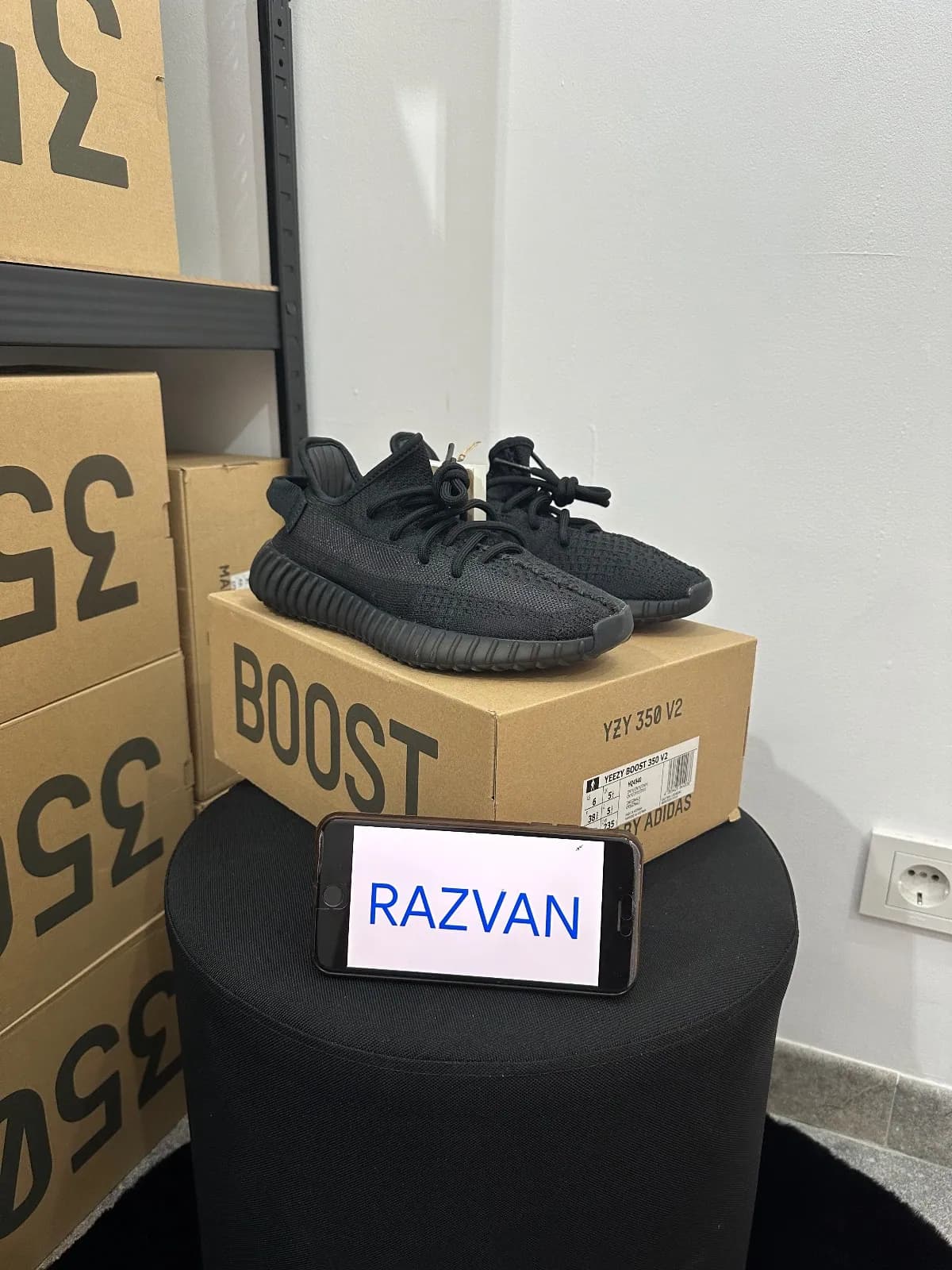 Yeezy Yeezy Boost 350 V2 Onyx - imaginea 2