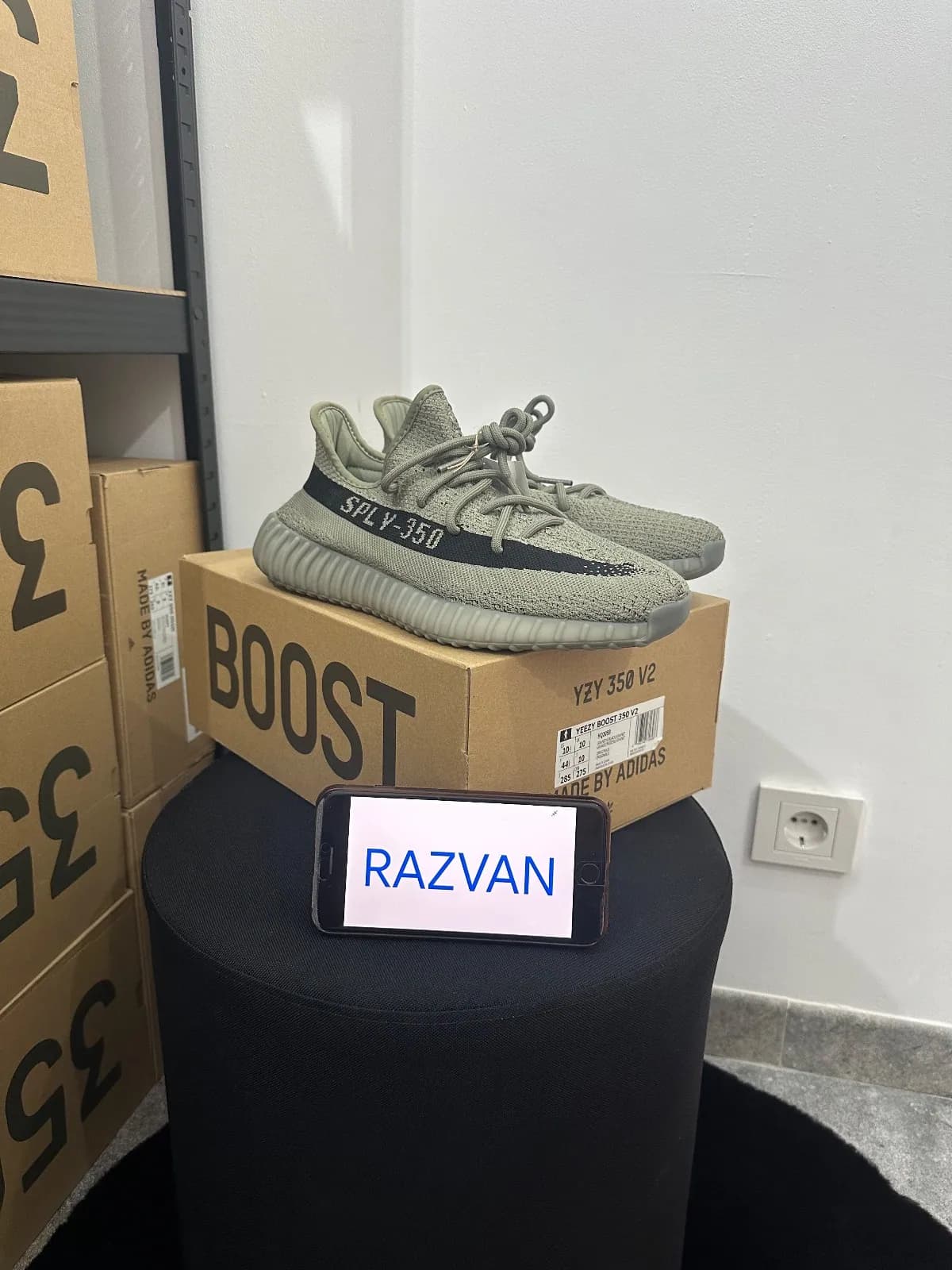 Yeezy Yeezy Foam RNNR Carbon - imaginea 1