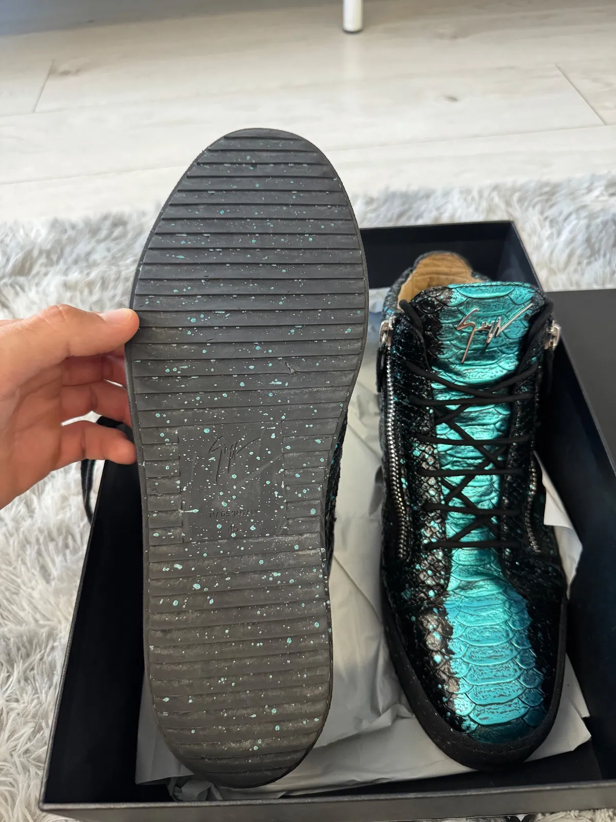 Giuseppe Zanotti Kriss Black - imaginea 3